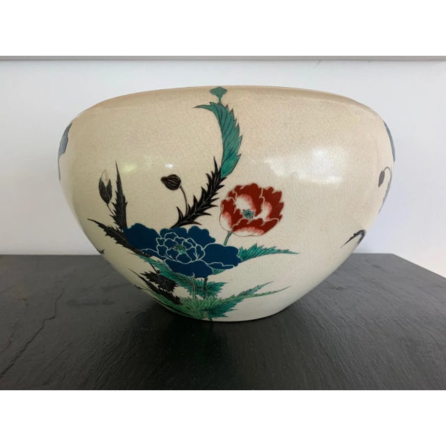 Japonisme Japanese Studio Ceramic Centerpiece Okumura Shozan Meiji Period For Sale - Image 3 of 11