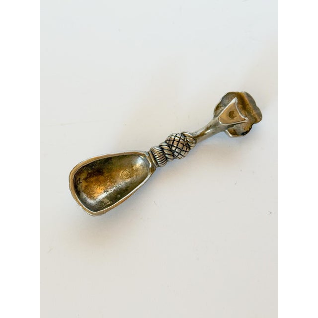 Late 20th Century Vintage Silver Knotted Rope Tassel Bottle Opener For Sale - Image 5 of 5