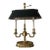 Vintage Frederick Cooper Chicago Brass Bouillotte / Library Lamp For Sale