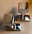 Metal Chrome I-Beam Bookends - A Pair For Sale - Image 7 of 12