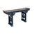 1980s Vintage Rosewood Dark Brown Black Stain Dragon Relief Carving Altar Table For Sale - Image 5 of 12