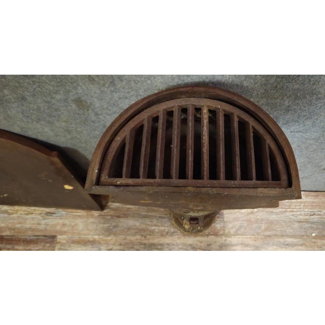 Antique Cast Iron Wall Fountain For Sale - Image 7 of 8