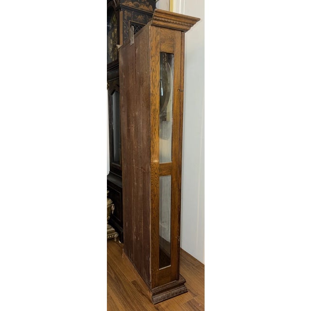 Traditional Bawo & Dotter, New York, Antique Jeweler’s Regulator Clock For Sale - Image 3 of 13