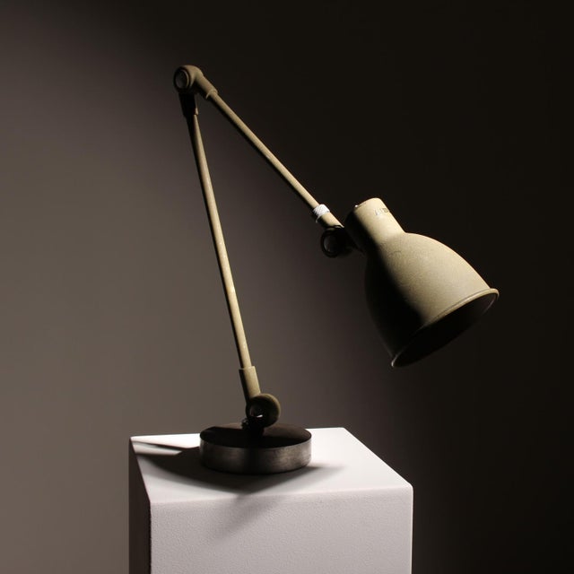 Table Lamp Universal-Gelenklampe by Christian Derungs, Switzerland, 1930s For Sale - Image 16 of 17