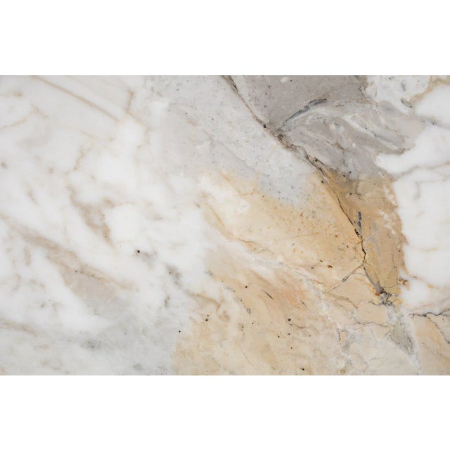 Modern Modern Handcrafted Coffee Table in Italian Marble For Sale - Image 3 of 7