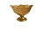 Vintage Repoussé Brass Footed Bowl With Embossed Grapes and Leaves For Sale - Image 11 of 11