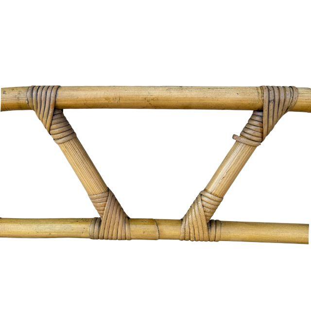 Mid 20th Century Rattan Chairs, White Craft Products, Miami, Florida, Pair (2) For Sale - Image 10 of 18