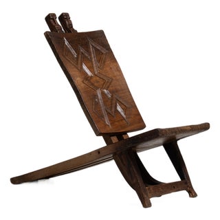 Mid 20th Century African Accent Chair For Sale