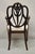 Late 20th Century Hepplewhite Prince of Wales Plume Carved Shield Back Mahogany Dining Arm Chair For Sale - Image 10 of 11