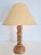 Mid-Century Brutalist Wooden Table Lamp, France, 1950s For Sale - Image 6 of 8