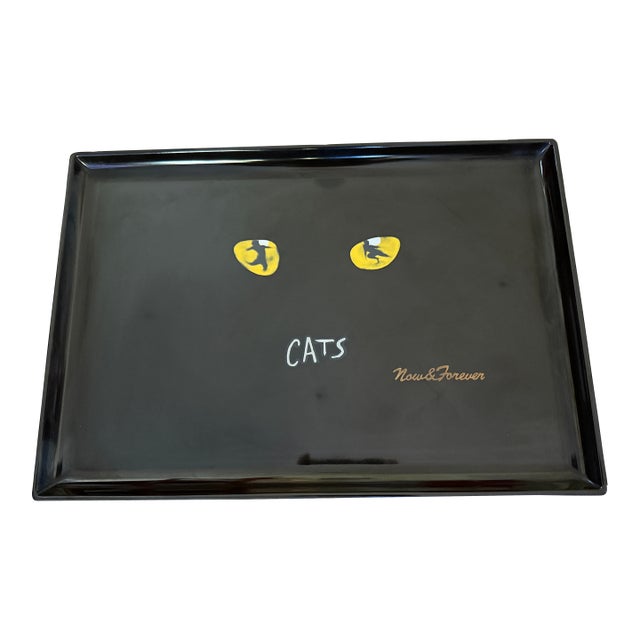 Mid 20th Century Couroc "Cats" the Musical Bar/Serving Tray For Sale