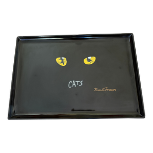 Mid 20th Century Couroc "Cats" the Musical Bar/Serving Tray
