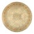 Oversized Antique Round Aubusson Rug in Gold Floral Medallion - Rug & Kilim For Sale