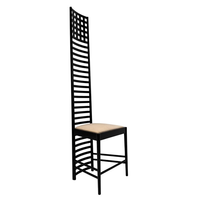 Hill House 1 Chair by Charles Rennie Mackintosh for Cassina, Italy, 1980s For Sale - Image 3 of 14
