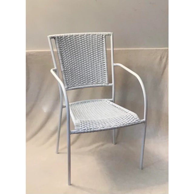 1970s Vintage Nautical Rope Easy Chair With Armrests For Sale - Image 13 of 13