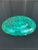 Green Vintage Malachite Brass Rimmed Bowl For Sale - Image 8 of 8