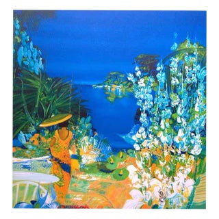 Gérard Le Nalbaut, Ophelia Island, Llithograph For Sale