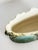 15th Century & Earlier Art Nouveau Majolica Cachepot with Green and Blue Floral Decorations, France For Sale - Image 5 of 18