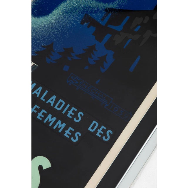 Vintage Plumbieres Les Bains Poster For Sale - Image 6 of 8