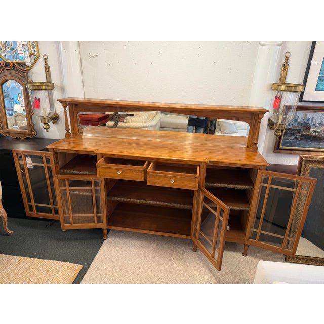 Arts & Crafts Arts & Crafts Breakfront Sideboard For Sale - Image 3 of 12