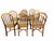 Traditional Vintage Stickley Walnut Dining Chairs Set of 8 For Sale - Image 3 of 12