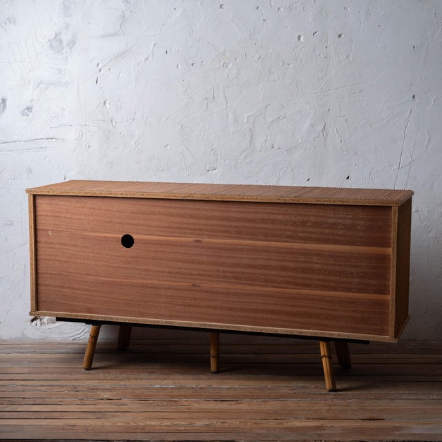 Adrien Audoux & Frida Minet Bamboo Sideboard, 1960s For Sale - Image 15 of 15