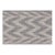Sample - Schumacher Chevron Woven Tape in Grey For Sale