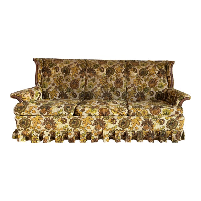 Vintage Kroehler Citation Mid-Century Sleeper Sofa (1960s–70s, One Owner) For Sale
