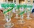 Italian Vintage Vietri Hand-Painted Festive Glass Goblets - Set of Six For Sale - Image 3 of 12