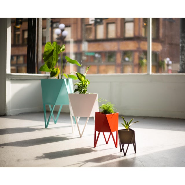 2020s Small Deca Planter in Black by Force/Collide For Sale - Image 5 of 8