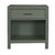 Dark Green Capri End Table in Evergreen For Sale - Image 8 of 8