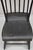 Antique Colonial Stencil Back Black Painted Plank Bottom Rocker Rocking Chair For Sale In Philadelphia - Image 6 of 12