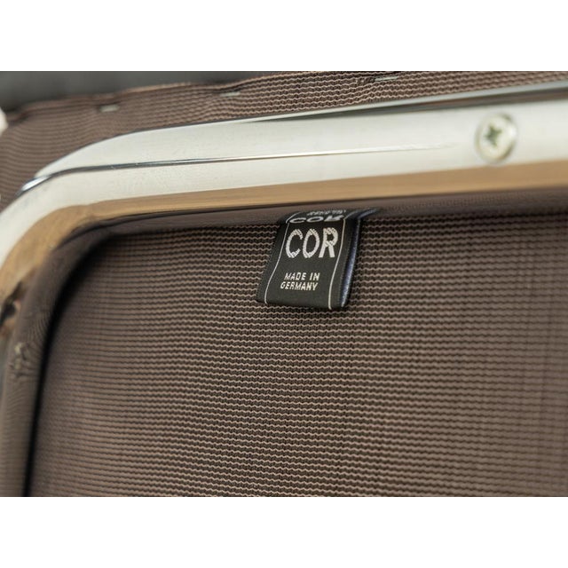 Black Zyklus Chair by Peter Maly for Cor, 1980s For Sale - Image 8 of 9