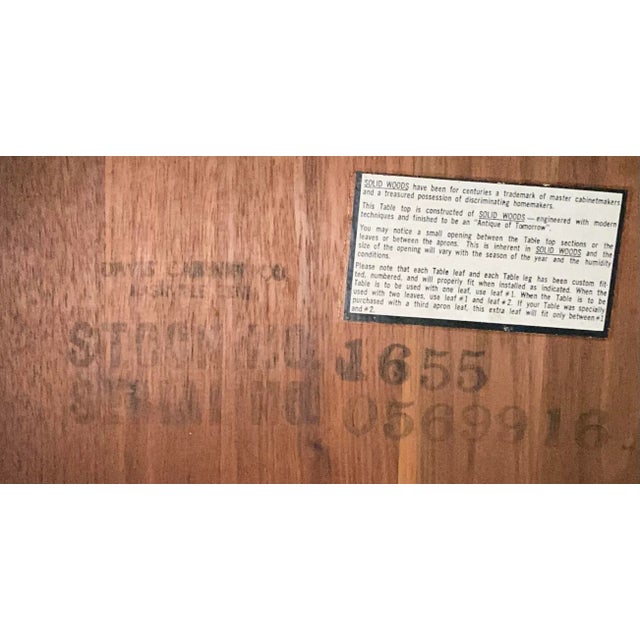 Louis XVI Style Solid Walnut Dining Room Set For Sale - Image 12 of 12