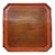 18th Century Japanese Negoro Lacquer Tea Tray For Sale