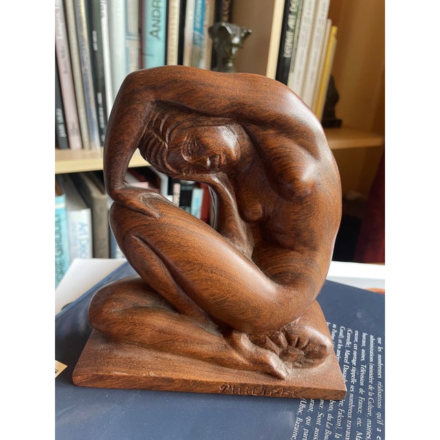 Art Deco Sculpture by Paul Philippe for S.A.S. Paris, France, 1925 For Sale - Image 3 of 18