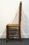 Mid 20th Century Ethan Allen Hand Decorated Collection Solid Hard Rock Maple Hitchcock Style Ladderback Accent Side Chair W. Rush Seat 14-6041 For Sale - Image 5 of 8