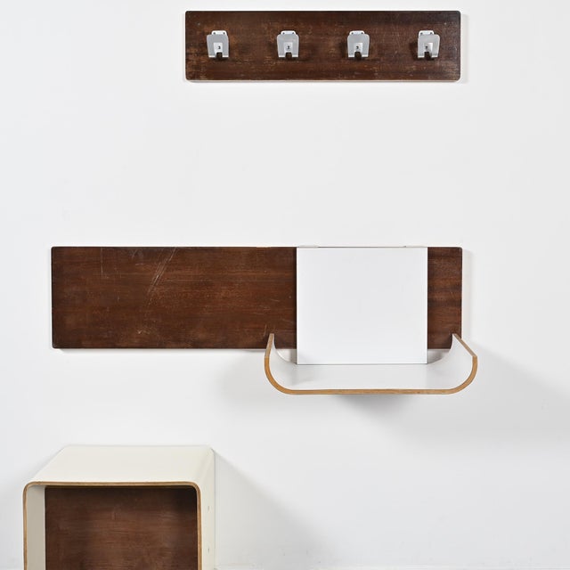 Pierre Guariche Entrance Set by Pierre Guariche for Negroni, 1968, Set of 5 For Sale - Image 4 of 11