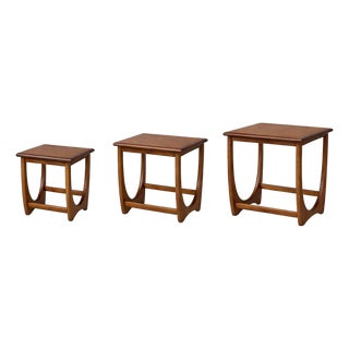 Mid-Century Astro Nesting Tables from G-Plan, 1960s, Set of 3 For Sale