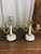 Antique French Bronze and Marble Candleholders from Befos, Set of 2 For Sale - Image 3 of 18