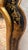 Glass Vintage Italian Venetian Style Black & Gilt Chinoiserie Wall Mirror For Sale - Image 7 of 9