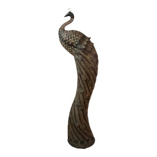 ArtMax Multicolor Peacock Shaped Floor Lamp For Sale