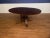 Wood Round Walnut Georgian Style Pedestal Dining Table by Leighton Hall Made-To-Order For Sale - Image 7 of 10