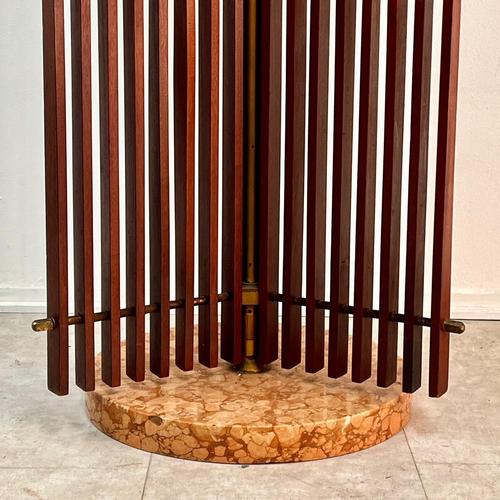 Mid-Century Swivel Coat Rack from La Permanente Mobili Cantù, 1960s For Sale - Image 4 of 5