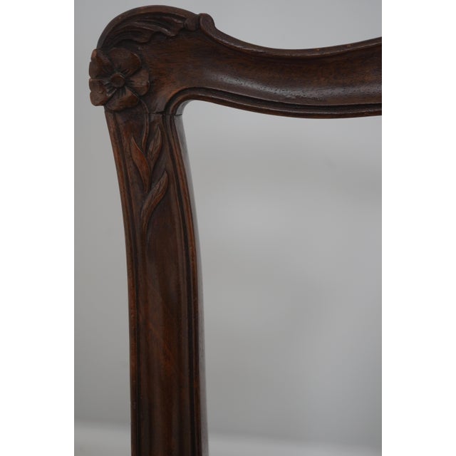 Set of 6 Mahogany Chippendale Style Dining Chairs For Sale - Image 15 of 18