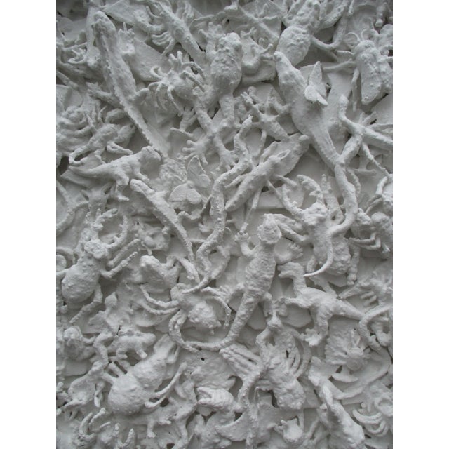 Early 21st Century Contemporary Mixed-Media Natural Palette Relief Painting by Diane Grant - Piece For Sale - Image 5 of 12