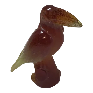 2000’s Daum French Crystal Toucan