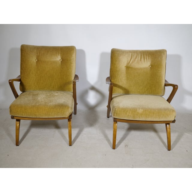 Mid-Century Modern Lounge Chairs by Guglielmo Ulrich, 1950s, Set of 2 For Sale - Image 9 of 10