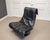 Black Vintage Butterfly Swivel Chair in Black Leather, 1970s For Sale - Image 8 of 10