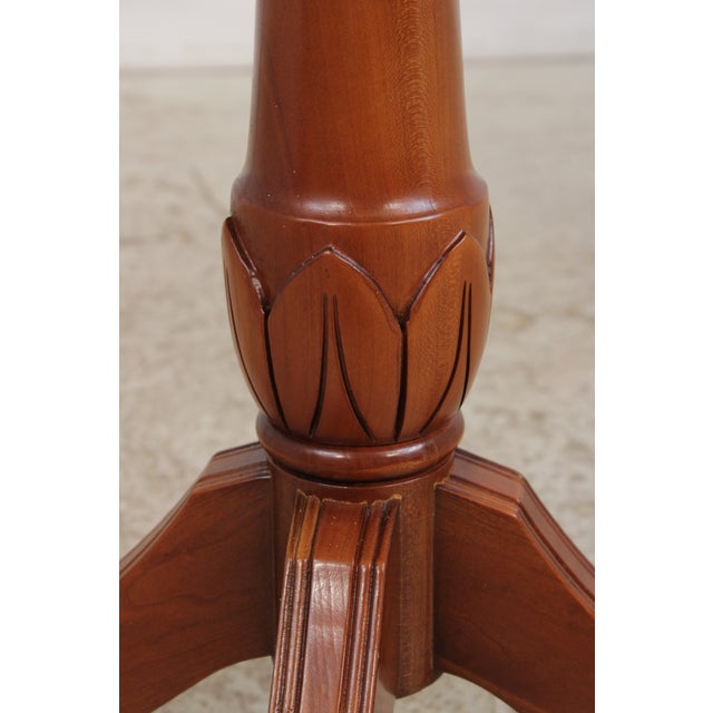 Replogle Large Lighted Globe on Cherry Stand For Sale - Image 17 of 18